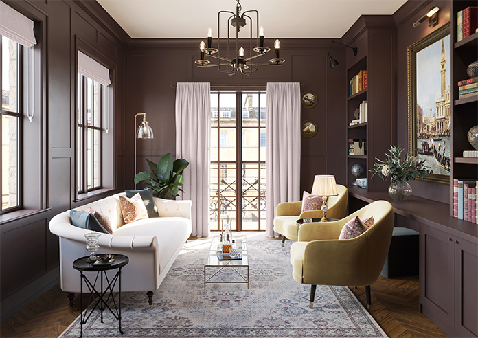 Quay Stripes, Parisian Purple - Made to Measure Curtains - Image 7